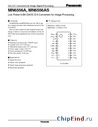 Datasheet MN6556A manufacturer Panasonic