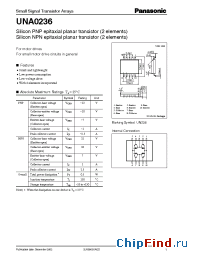 Datasheet UNA0236 manufacturer Panasonic