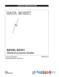 Datasheet BAV20/A52R manufacturer Pan Jit