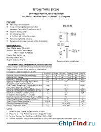 Datasheet BY299 manufacturer Pan Jit