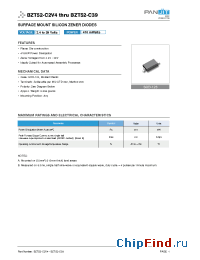 Datasheet BZT52-C2V4 manufacturer Pan Jit