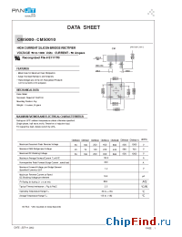 Datasheet CM50010 manufacturer Pan Jit