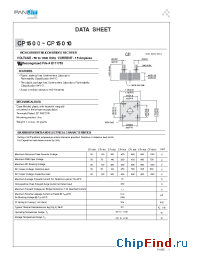 Datasheet CP1501 manufacturer Pan Jit