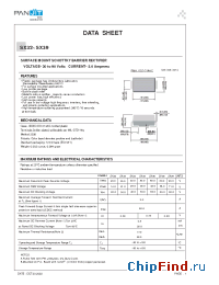 Datasheet SX33 manufacturer Pan Jit