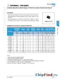 Datasheet TSP075SC manufacturer Pan Jit