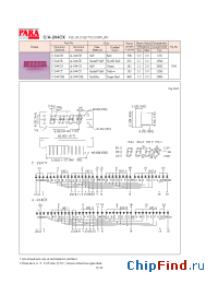 Datasheet A-244CSR manufacturer Para Light