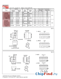 Datasheet A-801G manufacturer Para Light