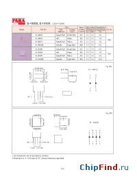 Datasheet B-1005E manufacturer Para Light