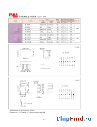 Datasheet B-1C2C manufacturer Para Light