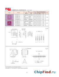 Datasheet B-3034E-CA manufacturer Para Light