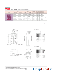 Datasheet C-1801EG manufacturer Para Light