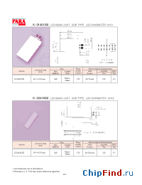 Datasheet K-01401G manufacturer Para Light