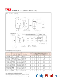 Datasheet L-110EC-TR manufacturer Para Light
