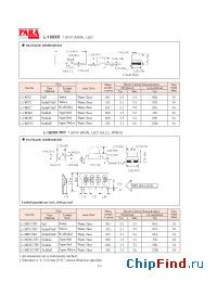 Datasheet L-180EC-TR7 manufacturer Para Light