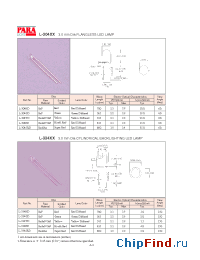 Datasheet L-304 manufacturer Para Light