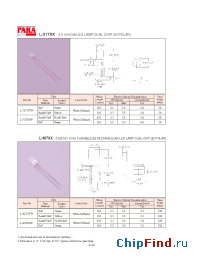 Datasheet L-407SRSRD manufacturer Para Light