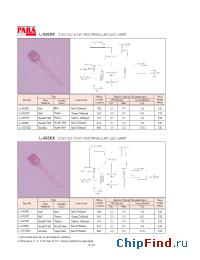 Datasheet L-433XX manufacturer Para Light