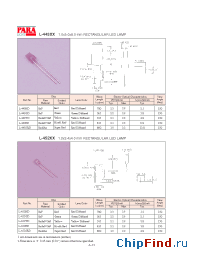 Datasheet L-443ED manufacturer Para Light