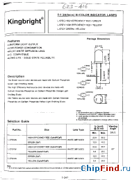 Datasheet L-57EYWDMP0.1399 manufacturer Para Light