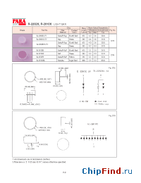 Datasheet R-2810Y manufacturer Para Light