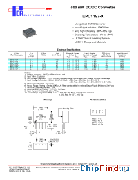 Datasheet EPC1197-1 manufacturer PCA