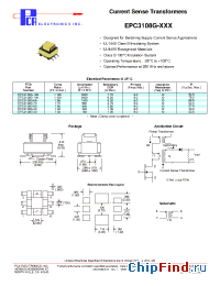 Datasheet EPC3108G-125 manufacturer PCA
