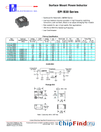 Datasheet EPI100152B30 manufacturer PCA