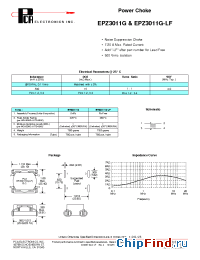 Datasheet EPZ3011G manufacturer PCA
