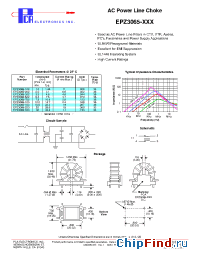 Datasheet EPZ3065-102 manufacturer PCA