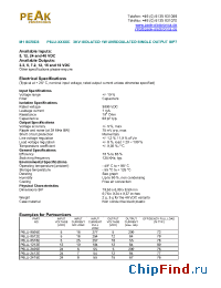 Datasheet P6LU-0512E manufacturer PEAK