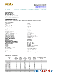 Datasheet P7BU-2424E manufacturer PEAK