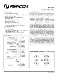 Datasheet PI6C2308-1W manufacturer Pericom