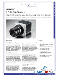 Datasheet LC3012PGN-022 manufacturer PerkinElmer