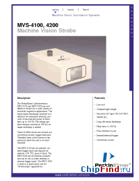 Datasheet MVS-4100 manufacturer PerkinElmer