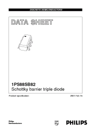 Datasheet 1PS88SB82 manufacturer Philips