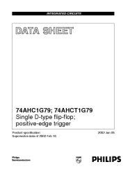 Datasheet 74AHCT1G79GV manufacturer Philips