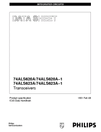 Datasheet 74ALS620A manufacturer Philips