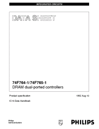 Datasheet 74F764-1 manufacturer Philips