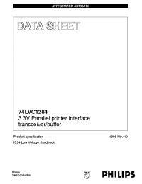 Datasheet 74LVC1284 manufacturer Philips