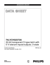 Datasheet 74LVCH32373AEC manufacturer Philips
