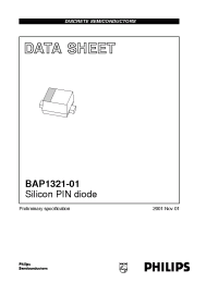 Datasheet BAP1321-01 manufacturer Philips