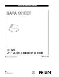 Datasheet BB179 manufacturer Philips