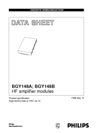 Datasheet BGY148B manufacturer Philips