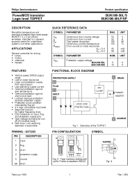 Datasheet BUK106-50L/B manufacturer Philips