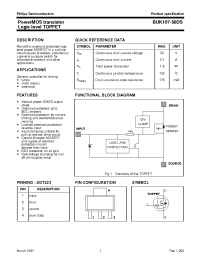 Datasheet BUK107-50DS manufacturer Philips