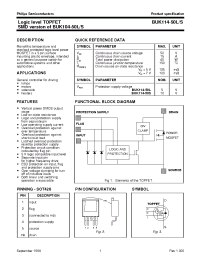 Datasheet BUK114-50L manufacturer Philips