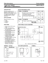 Datasheet BUK116-50L manufacturer Philips