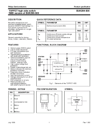 Datasheet BUK204-50X manufacturer Philips