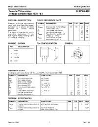 Datasheet BUK563-48C manufacturer Philips