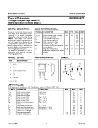 Datasheet BUK9120-48TC manufacturer Philips